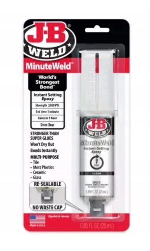 J-B WELD 50101 nejrychlejší čiré epoxidové lepidlo MinuteWeld ( 25ml )